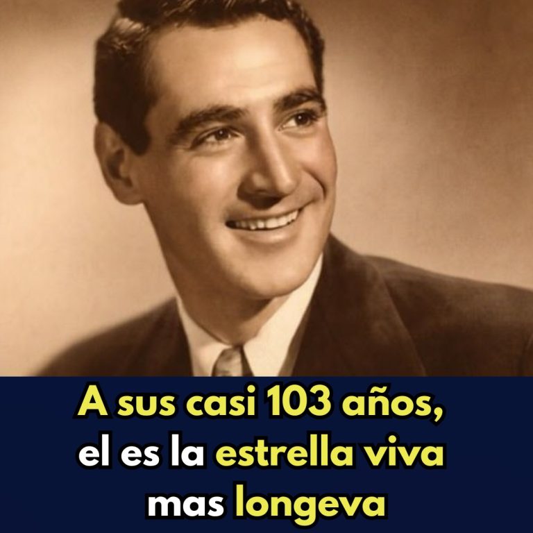 Con casi 103 años, es una de las figuras más longevas y emblemáticas de Hollywood.