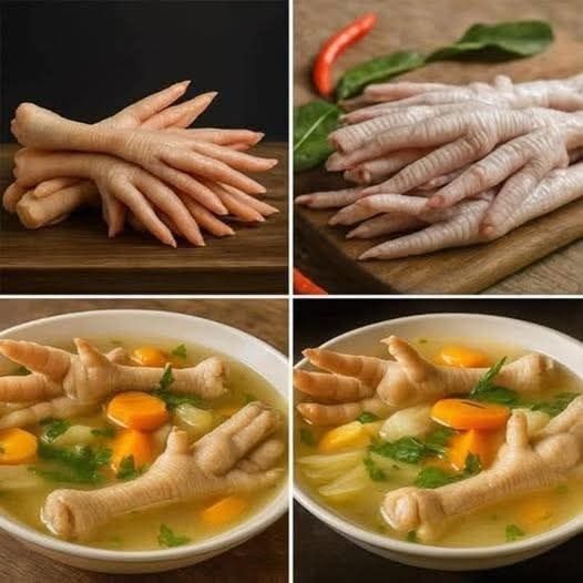 Beneficios de las patas de pollo.