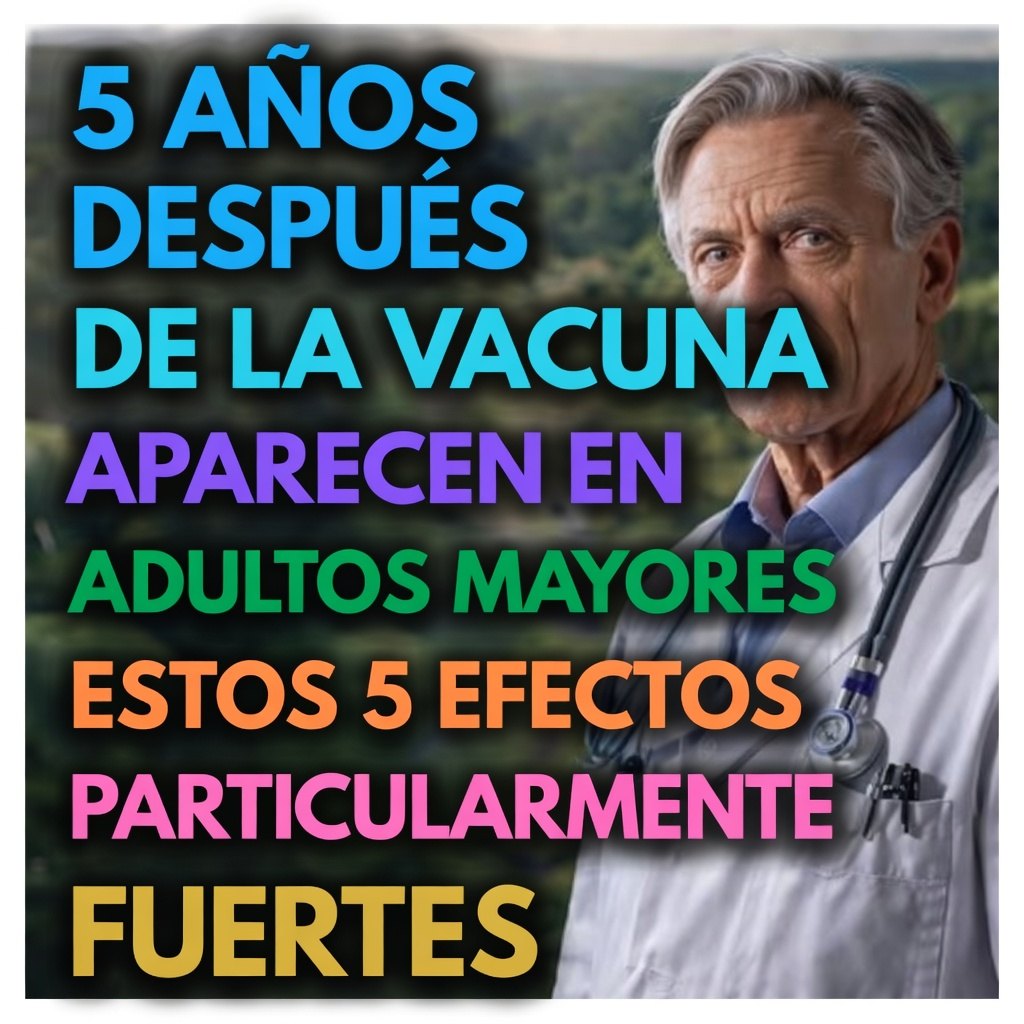 Cinco años después de la vacuna contra el covid: Estas 5 consecuencias afectaron especialmente a las personas mayores. … Ver más