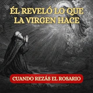 Padre Pío compartió una reflexión sobre el significado espiritual de rezar el Rosario.