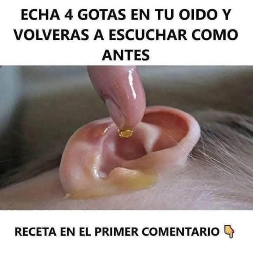 Con este remedio natural podrás recuperar la audición como por arte de magia, es increíble