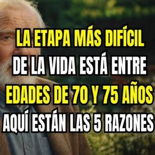 Entre los 70 y 75 años: 5 aspectos que pueden hacer esta etapa más desafiante.