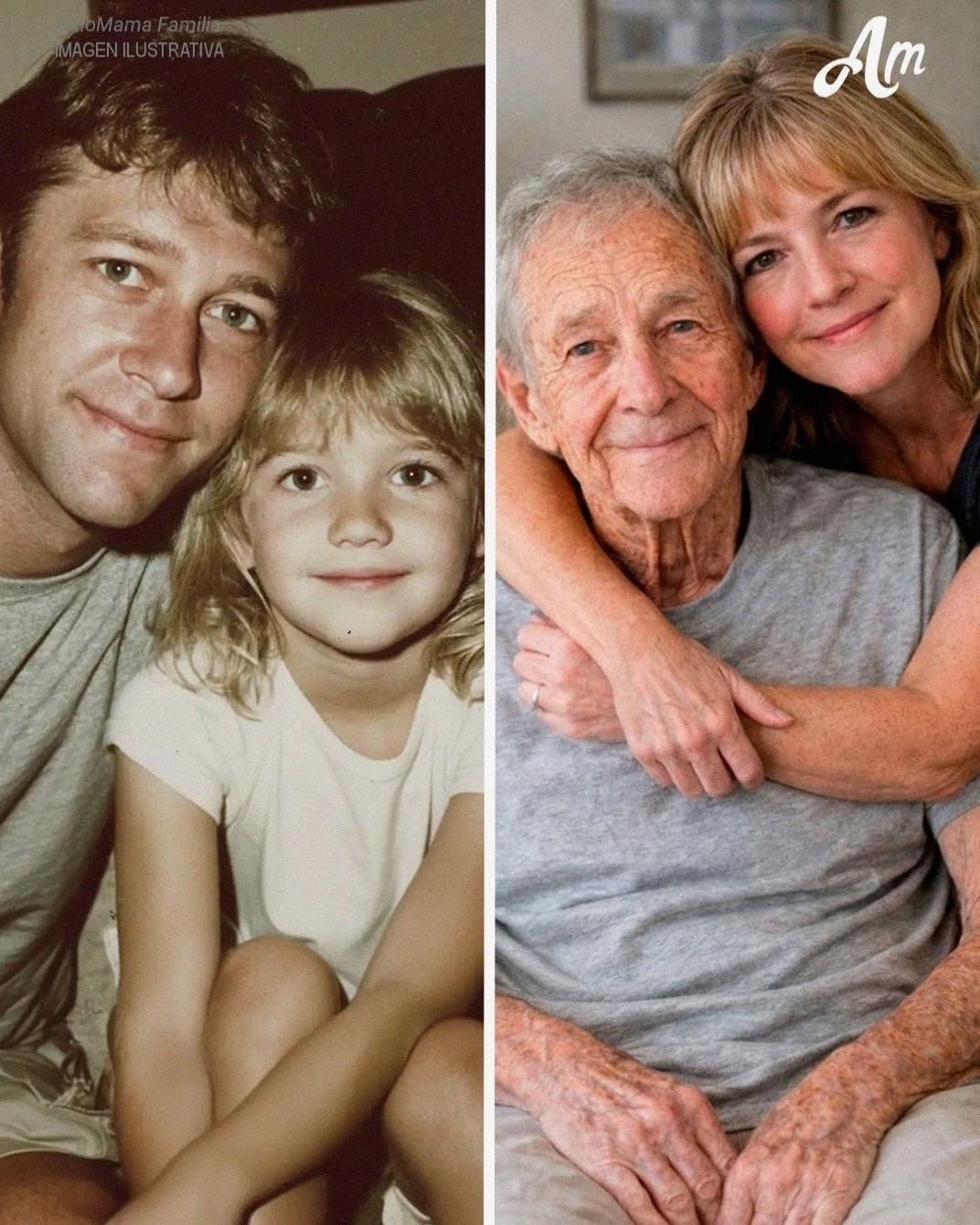 Mi padrastro me crio como suyo después de que mi mamá fallec cuando tenía 4 años – En su funeral, las palabras de un hombre mayor me llevaron a una verdad que me habían escondido por años
