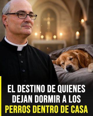 Lo que significa, según un sacerdote, que los perros duerman dentro de la casa