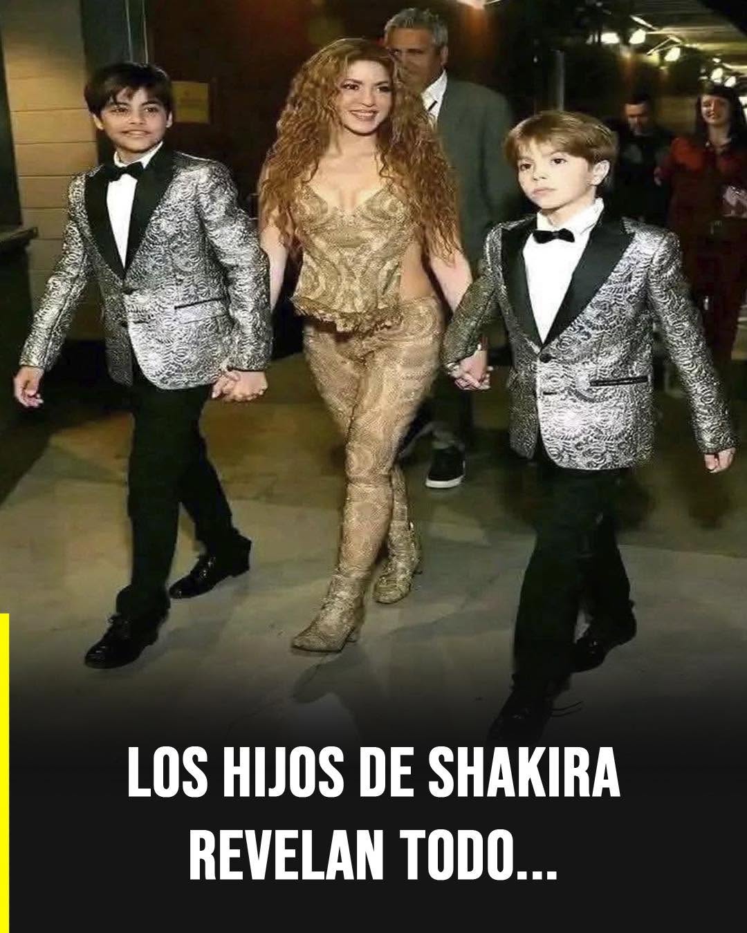 Milan y Sasha revelan cómo ven a Shakira en su faceta más íntima como madre