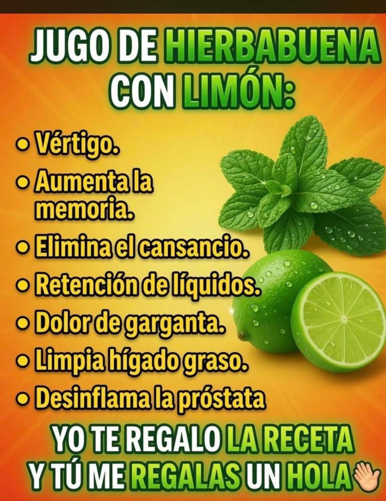 Beneficios prácticos y sencillos de la hierbabuena con limón
