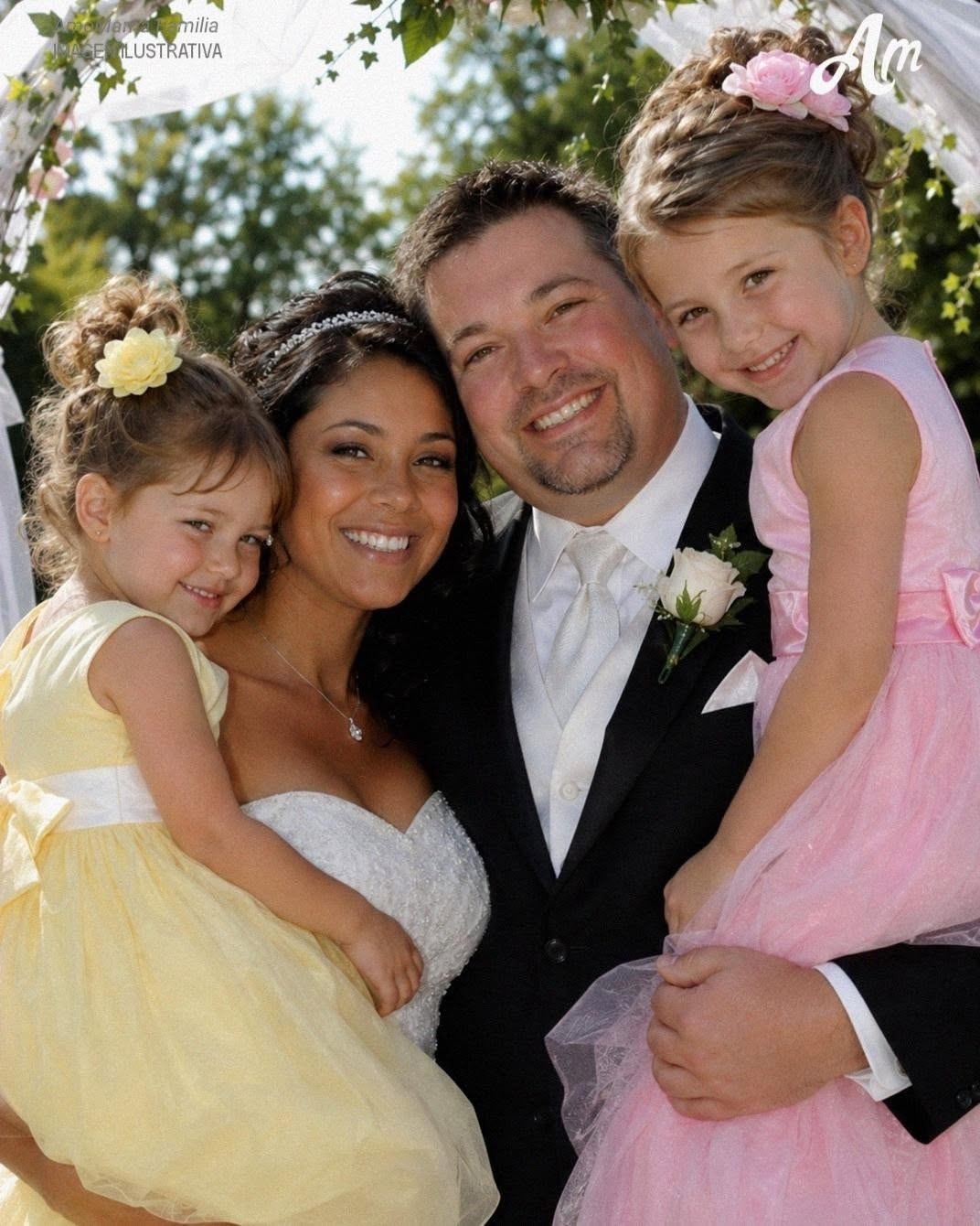 Me casé con un viudo con dos niñas pequeñas – Un día, una de ellas me preguntó: «¿Quieres ver dónde vive mi mamá?» y me llevó a la puerta del sótano