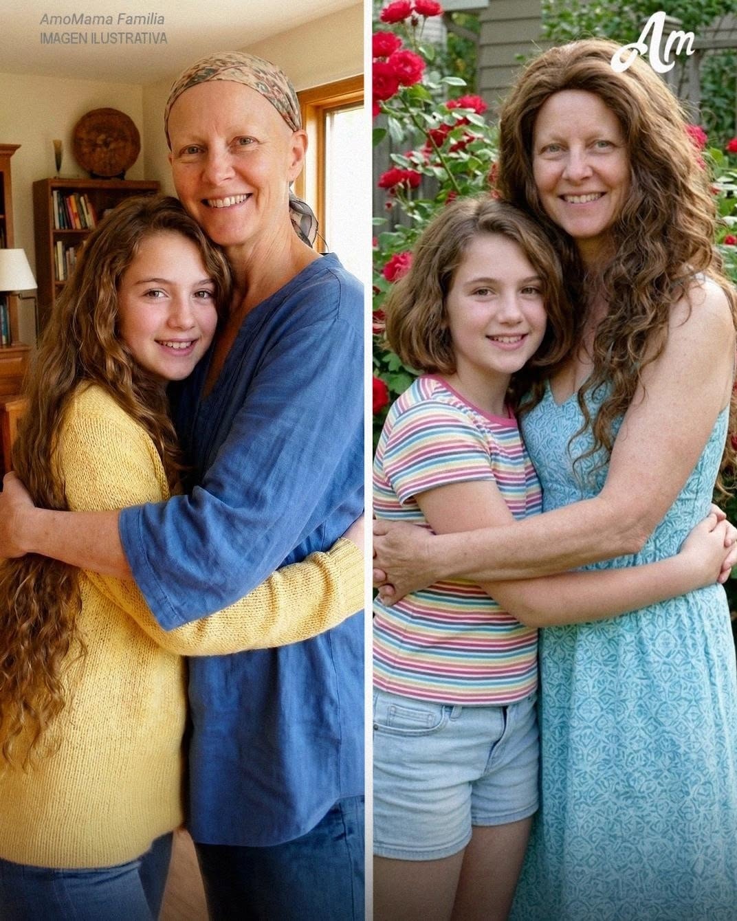 Mi hija adolescente se cortó el cabello para mi peluca después de la quimioterapia – Al día siguiente, su profesor llamó y dijo: «Necesita venir a la escuela de inmediato; hay oficiales aquí buscándola»