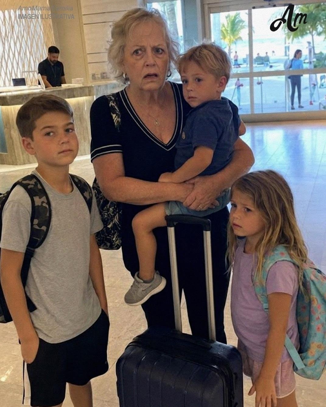 Mi hijo me invitó a unas vacaciones familiares en la playa, pero en el hotel su esposa me dio una lista y me dijo: «Para esto te hemos traído».