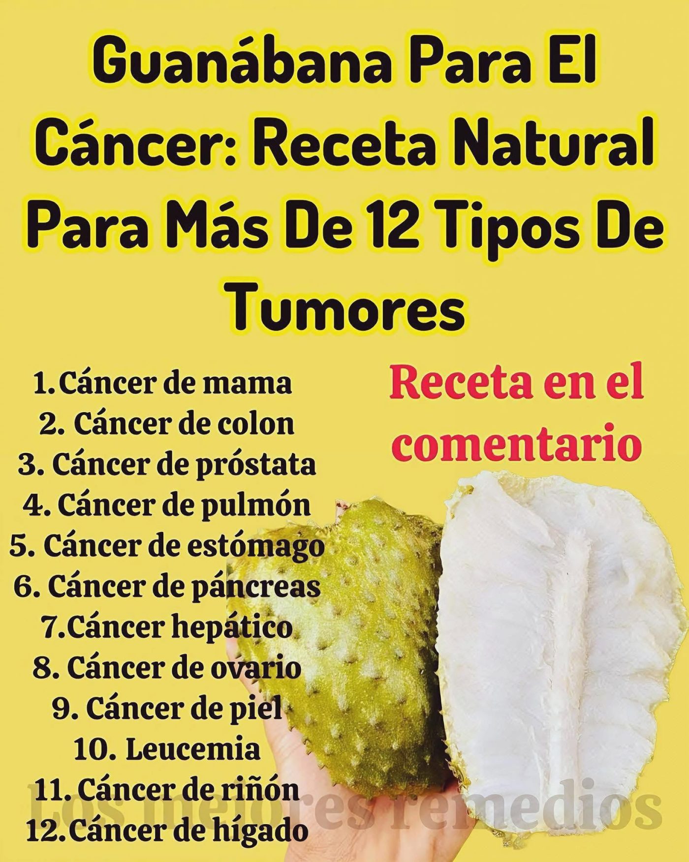 El poder de la guanábana: ¿puede combatir el cáncer