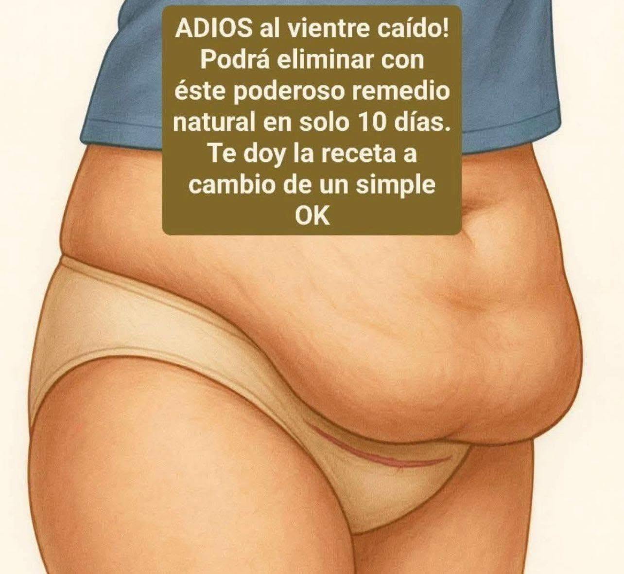 Cómo ayudar a mejorar el vientre caído