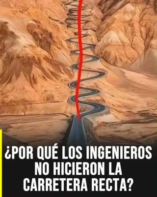 La verdadera razón por la que casi no existen las carreteras completamente rectas