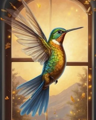 Qué significa que un colibrí aparezca en tu casa