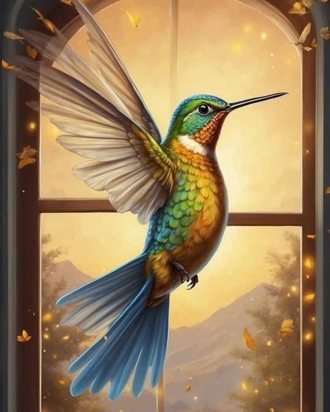 Qué significa que un colibrí aparezca en tu casa