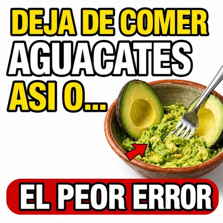 Nunca comas Aguacate con estos 10 Alimentos