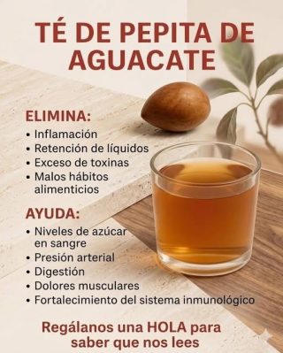 Té de Pepa de Aguacate y Sus Beneficios Naturales