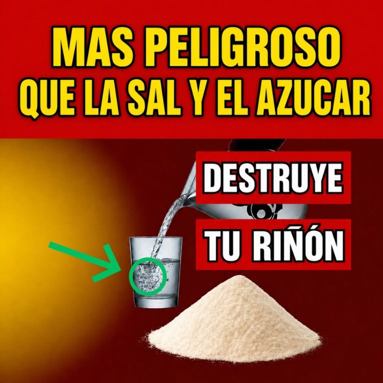 El peor veneno blanco que usamos en la cocina.