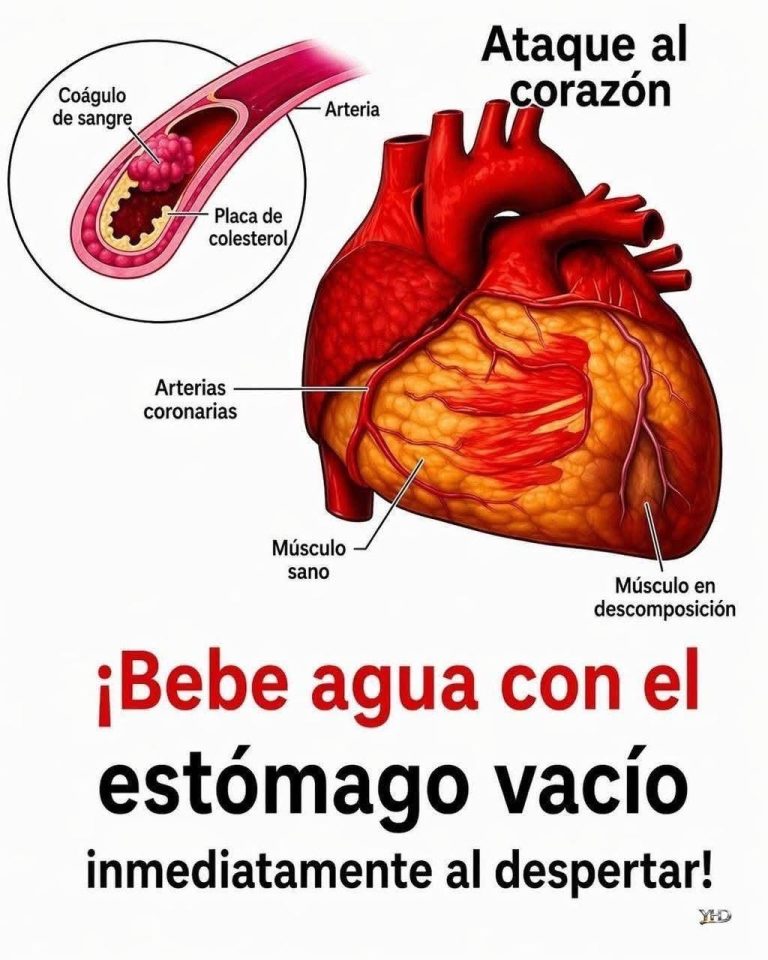 Tomar agua con el estómago vacío