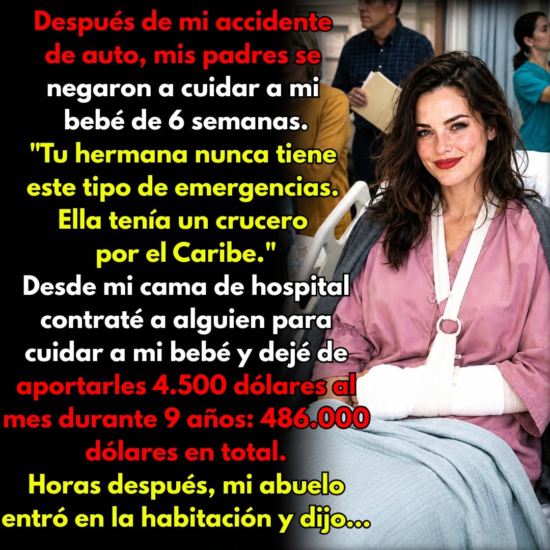 Sus padres rechazaron conocer a su recién nacido tras un accidente, pero horas después la llegada del abuelo cambió por completo la situación.