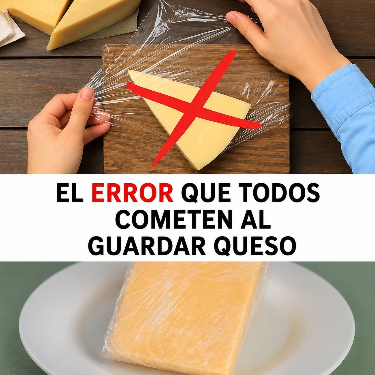 Estás guardando mal el queso y no lo sabías: guía práctica para conservarlo en casa