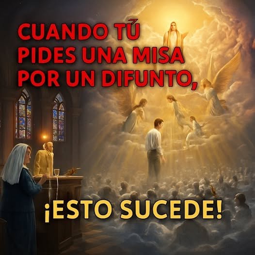 Qué enseña la tradición católica sobre ofrecer una misa por un alma del purgatorio