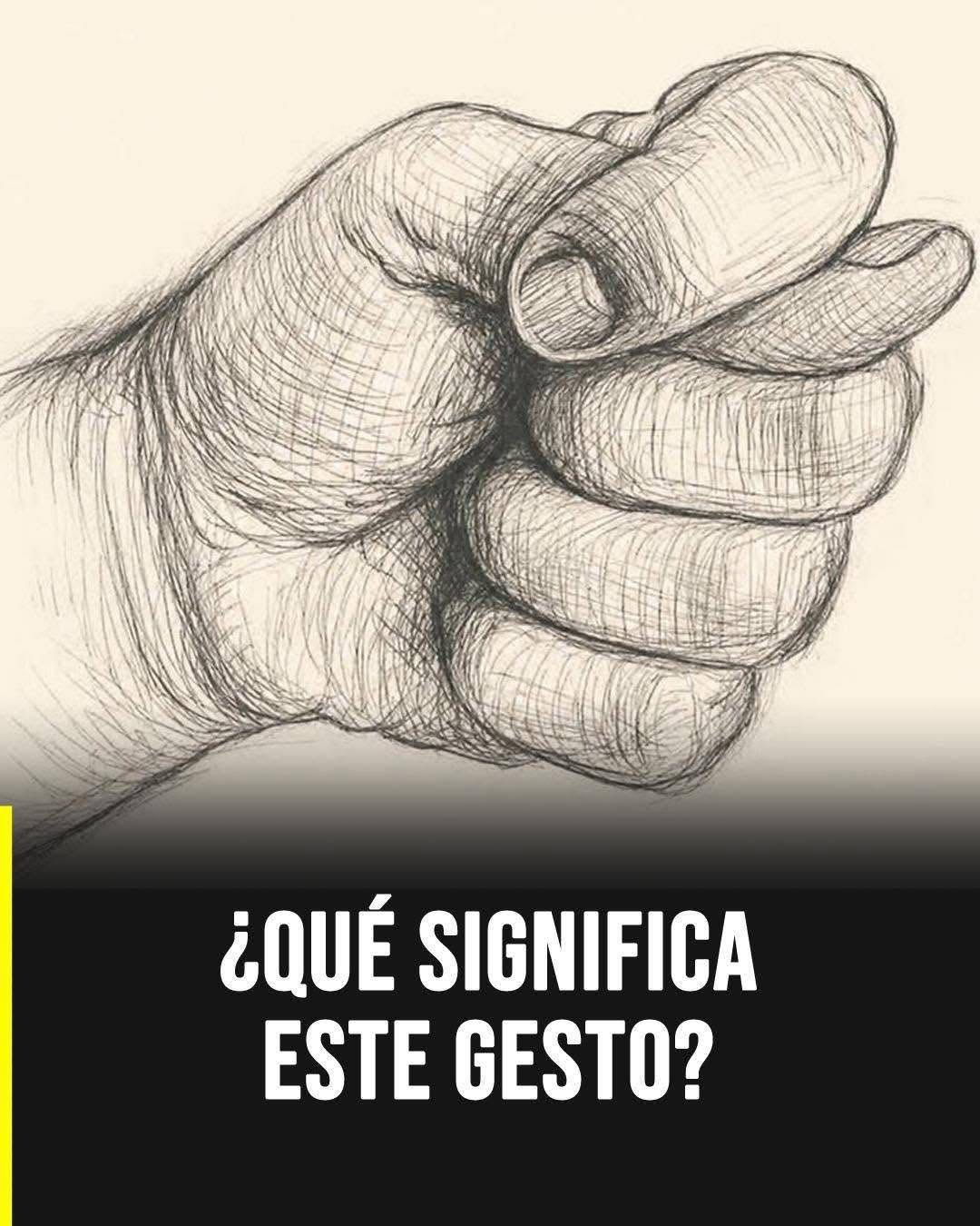 ¿Qué significa que el pulgar quede atrapado dentro de tus dedos?