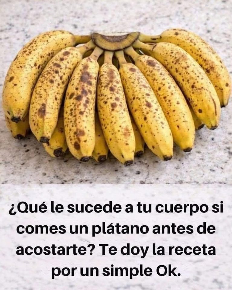 QUE LE PASA A TU CUERPO CUANDO COMES PLATANO ANTES DE DORMIR