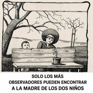 La ilusión visual que pone a prueba tu mente: ¿puedes identificar a la madre de los dos niños en solo 5 segundos?