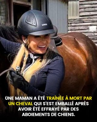 Une maman traînée sur une route de campagne et tuée par un cheval qui s’est emballé, effrayé par les aboiements de chiens