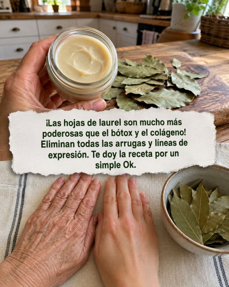 🌿 Hojas de laurel para las arrugas: ¿alternativa natural al bótox o mito viral?