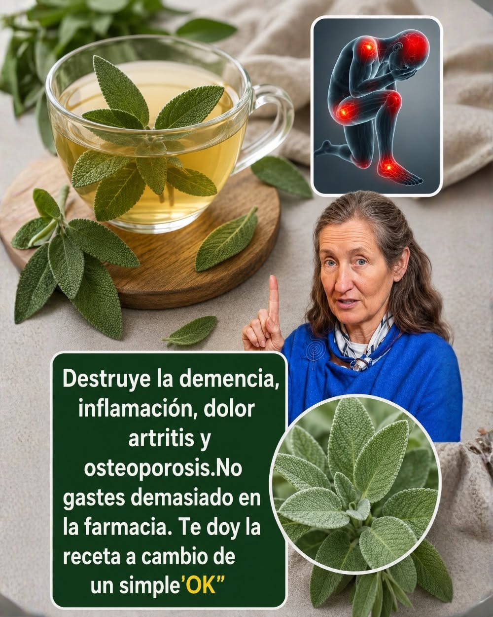 🌿✨ Salvia: propiedades, usos curativos y cómo aprovechar esta planta medicinal