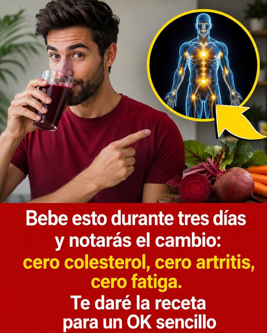 Jugo de Zanahoria y Remolacha