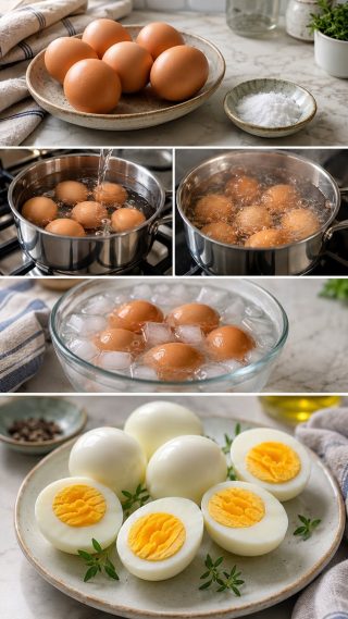 Huevos Cocidos Perfectos