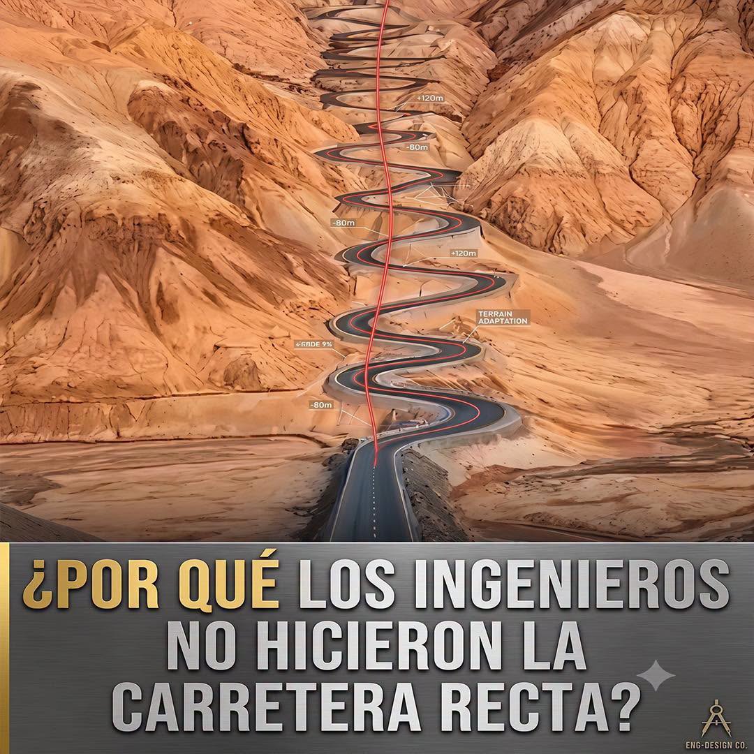 Por qué el terreno y la seguridad determinan la forma de las carreteras modernas