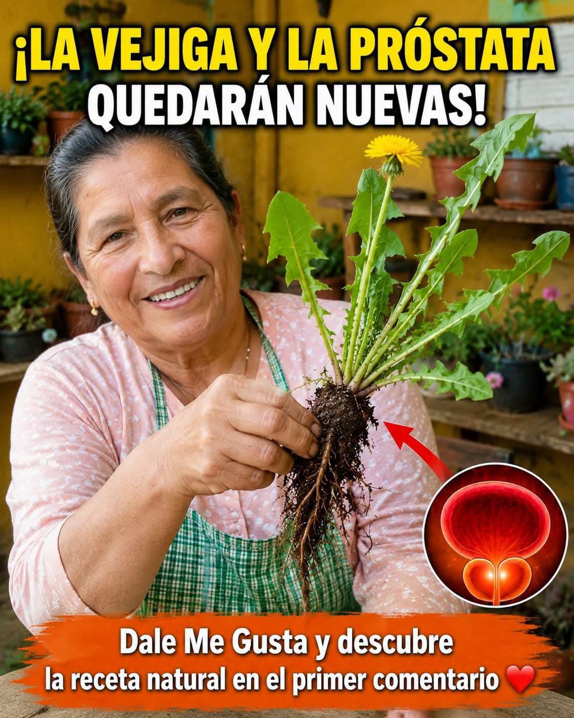 Beneficios del Diente de León para la Vejiga y la Próstata: Guía Completa con Recetas