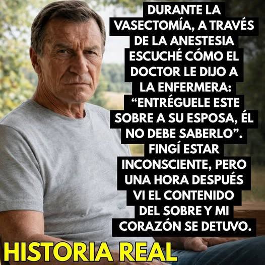 La anestesia no funcionó y escuché una conversación que reveló una verdad guardada durante años.
