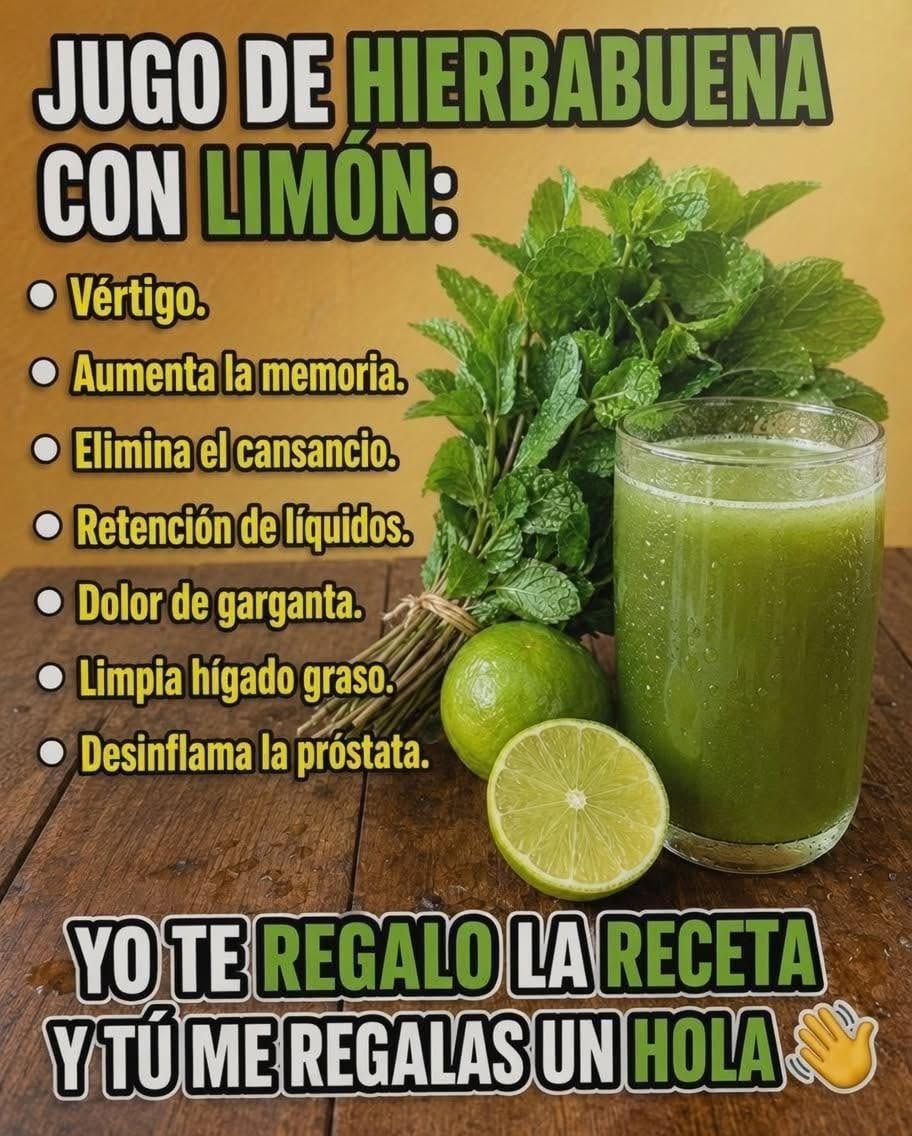 Beneficios prácticos y sencillos de la hierbabuena con limón
