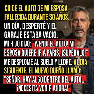 Cuidé el auto de mi esposa fallecida durante 30 años… hasta que una mañana desapareció sin dejar rastro.