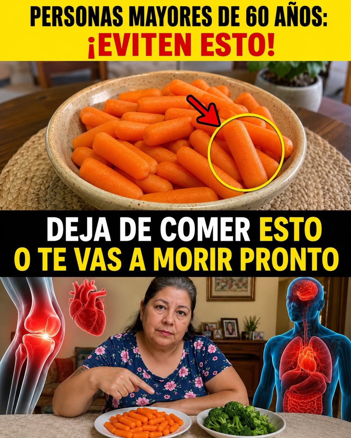 Evita estas 3 verduras y libera tus articulaciones de la rigidez