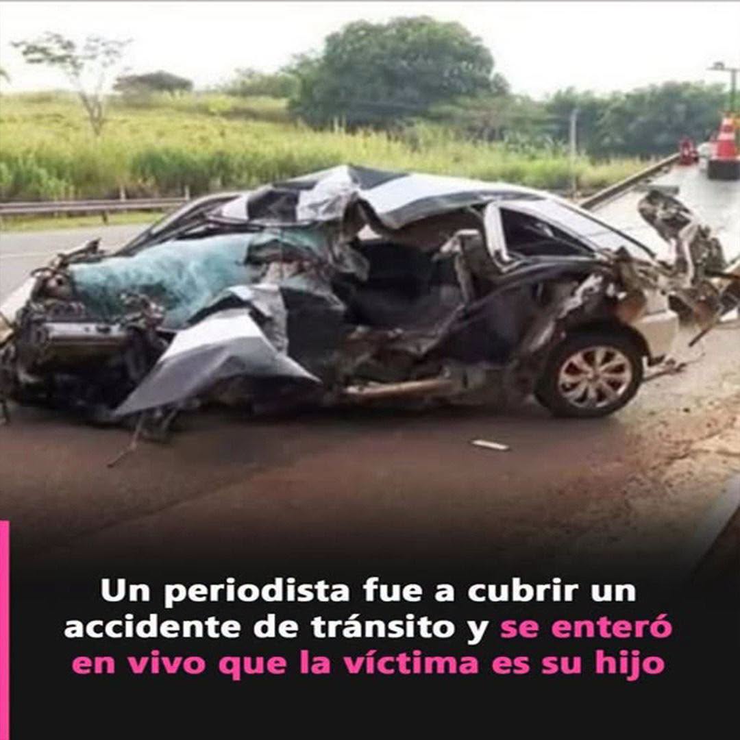 Un periodista acude a cubrir un accidente y descubre que la víctima es su hijo