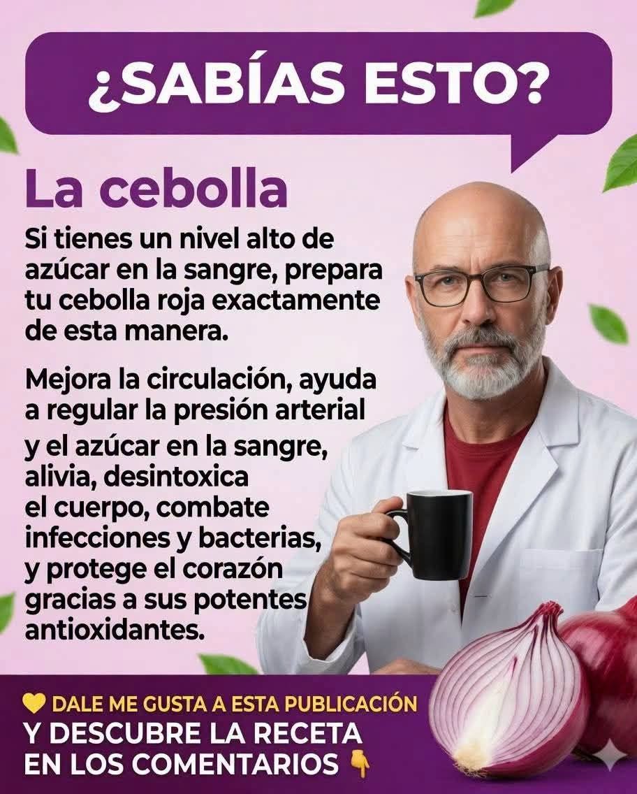 Receta de cebolla morada