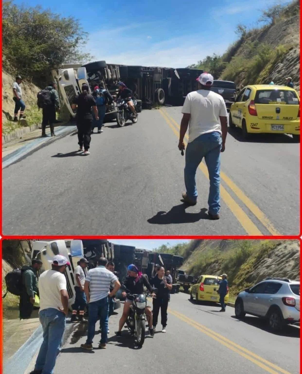 Accidente de tránsito esta tarde: Impactante choque entre un autobús y un vehículo particular deja varios heridos