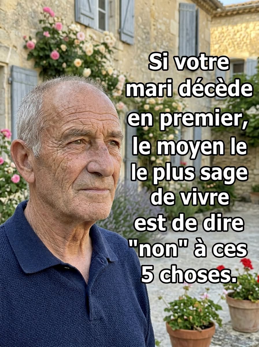 Si votre partenaire décède en premier — évitez ces 5 erreurs pour vivre sereinement et pleinement après 60 ans