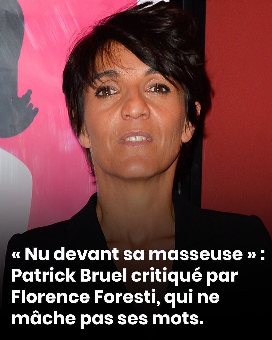 « Nu devant sa masseuse » : Patrick Bruel ciblé par une plaisanterie mordante de Florence Foresti