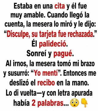 La cena perfecta arruinada por una tarjeta rechazada: una historia sobre vergüenza, dignidad y un gesto inesperado