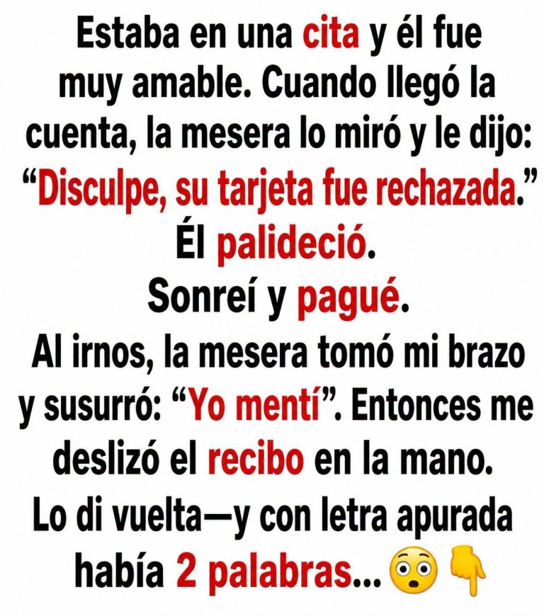 La cena perfecta arruinada por una tarjeta rechazada: una historia sobre vergüenza, dignidad y un gesto inesperado