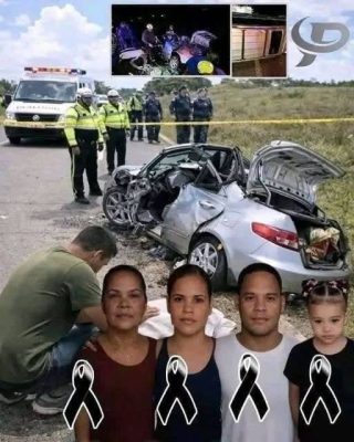 Tragedia en carretera deja una familia marcada por el dolor: un viaje que terminó de la forma menos esperada