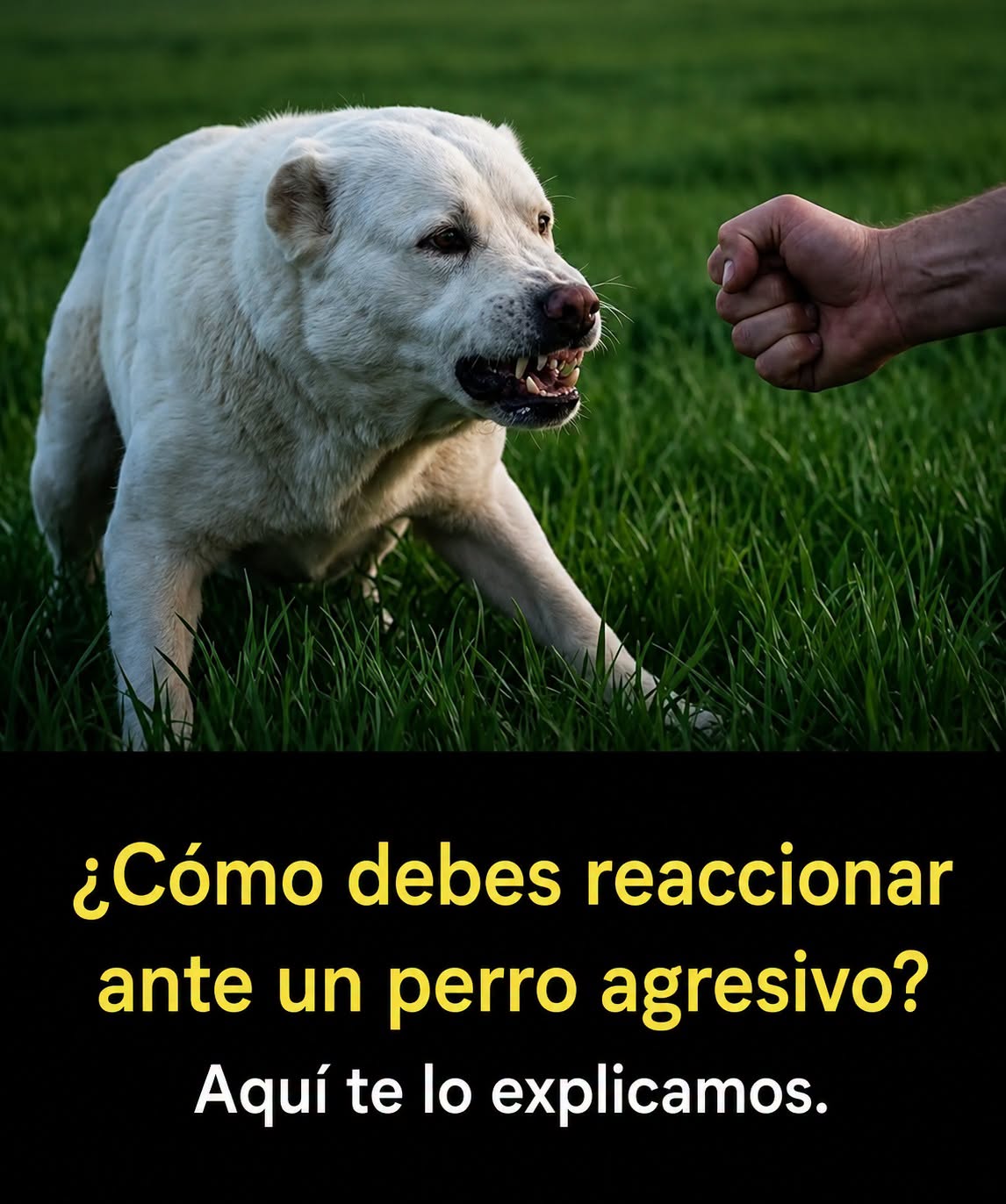 Cómo actuar frente a un perro agresivo: 8 reglas esenciales para mantener la calma y evitar el peligro