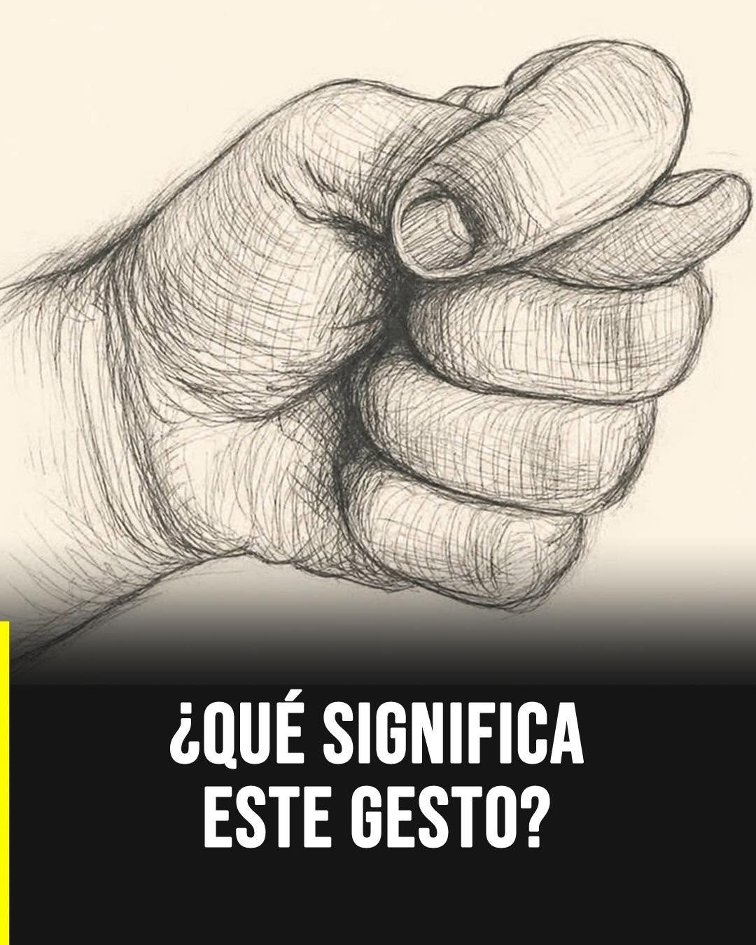 El antiguo gesto con la mano que esconde un significado sorprendente