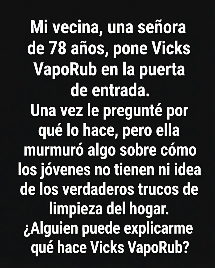 Vicks VapoRub como repelente natural de arañas: cómo funciona y por qué muchos lo usan en casa